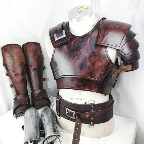 Product Photos | Custom Leather | Benchmark Leatherworks Fantasy Leather Armor Male, Greek Leather Armor, Leather Plate Armor, Medieval Leather Armor Men, Cosplay Leather Armor, Simple Leather Armor, Light Leather Armor Dnd, Leather Armor Reference Drawing, Fantasy Armor Leather