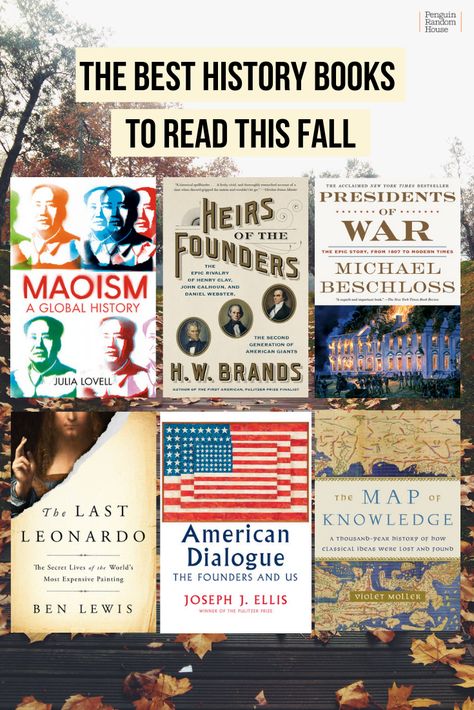 Here's a list of the best new history books, from biographies of famous figures to American history to ancient history. Best History Books Reading Lists, Books On History, History Books To Read, American History Books, Best History Books, Business Books Worth Reading, Winter Penguin, Social Studies Notebook, American History Lessons