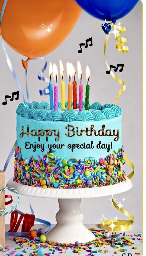 Free Happy Birthday Images, Birthday For Friend, Beach Gnomes, Special Happy Birthday Wishes, Happy Birthday Flower Cake, Animated Happy Birthday Wishes, Happy Birthday Wishes For A Friend, Cake With Candles, Free Happy Birthday Cards