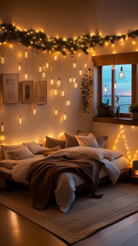 Cozy Bedroom, Decor Bedroom, Bedroom Ideas, Decor Ideas, Bedroom, Bed, Furniture, Design, Cosy Bedroom