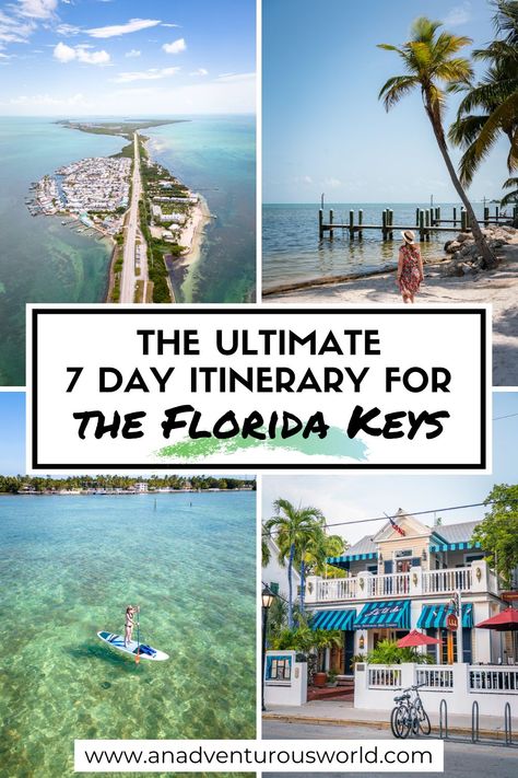 Are you planning a Florida Keys road trip? From what to do, where to eat and where to stay, this is my 7 day itinerary for the Florida Keys! #floridakeys #floridakeysitinerary #floridakeys7dayitinerary #floridakeysoneweekitinerary #itineraryfloridakeys #thingstodoinfloridakeys #whattodoinfloridakeys Florida Keys Itinerary, Florida Keys Road Trip, 7 Day Itinerary, The Florida Keys, Florida Travel, Beach Travel, Florida Keys, The Keys, Amazing Adventures