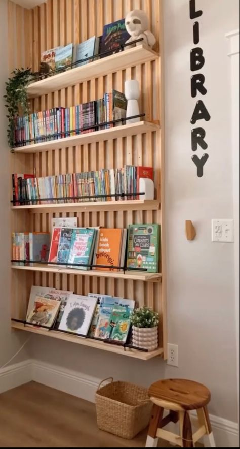 Nursery Room Inspiration, Kids Interior Room, Toddler Rooms, Bilik Tidur, Deck Decorating Ideas, Toddler Bedrooms, Hus Inspiration, Book Nook, Toy Rooms