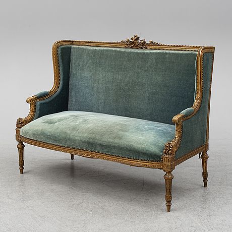 Mebel Antik, English Antique Furniture, Louis Xvi Furniture, Upholstered Settee, Georgian Furniture, Fun Furniture, Antique Sofa, English Antiques, Antique Chairs