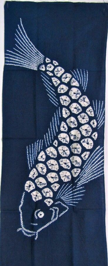 Shibori tengui from Arimatsu, Japan Hantverk Diy, Indigo Textiles, Japanese Quilts, Textil Design, Shibori Dye, Batik Art, Shibori Tie Dye, Indigo Shibori, Japanese Embroidery