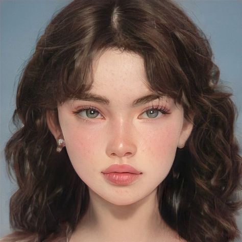 Face Drawing Reference, Digital Portrait Art, Asian Eye Makeup, Face Characters, Face Photography, Model Face, Human Face, Instagram Photo Inspiration, Digital Art Girl