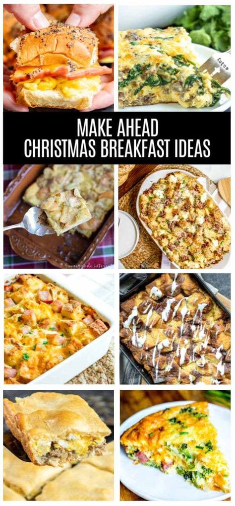 Christmas Breakfast French Toast Casserole, Make Ahead Christmas Breakfast, Christmas Brunch Menu, Christmas Morning Breakfast Casserole, Christmas Morning Brunch, Easy Christmas Breakfast, Christmas Breakfast Ideas, Christmas Casserole, Christmas Breakfast Casserole