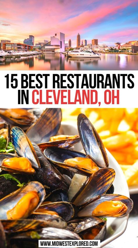 15 Best Restaurants In Cleveland, OH Cleveland Ohio Restaurants, What To Do In Cleveland Ohio, Places To Eat In Cleveland Ohio, Best Restaurants In Cleveland Ohio, Cleveland Ohio Food, Cleveland Ohio Things To Do In, Things To Do In Cleveland Ohio, Cleveland Christmas, Hot Dog Place