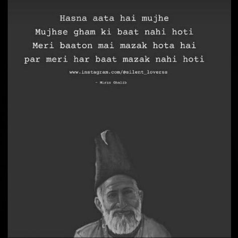 Chand Shayari Hindi Gulzar, Gulzar Quotes On Zindagi, Mirza Ghalib Quotes, Galib Shayari, Ghalib Shayari, Mirza Galib, Cute Song Quotes, Mirza Ghalib, Poet Quotes