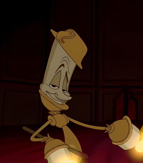 The Candle From Beauty And The Beast, Candle From Beauty And The Beast, Candle Beauty And The Beast, Beauty And The Beast Candlestick, Disney Male Characters, Beauty And The Beast Clock, Craziest Hear Me Out Characters, Beauty And The Beast Characters, Beauty And The Beast Cogsworth