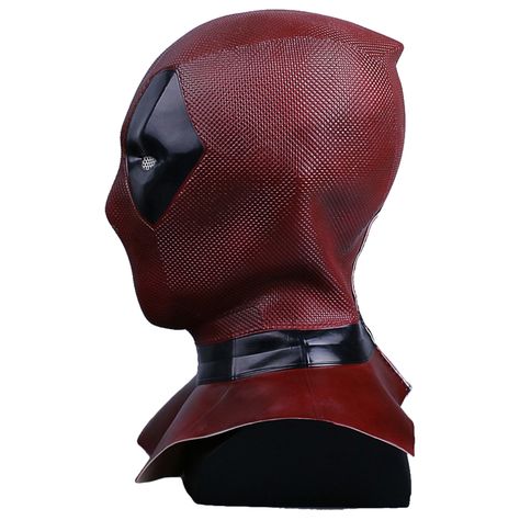 Adult Wade Mask Dead Cosplay Fantasia Pool Men Wilson Villain Costume Disguise Outfits Halloween Deadpool Cosplay, Deadpool 2, Villain Costumes, Wade Wilson, Mask Costume, Leather Mask, Full Face Mask, Halloween Mask, Halloween Party Costumes