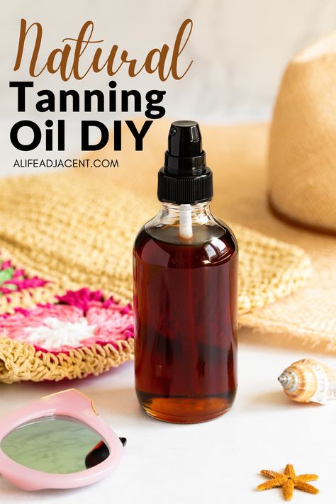 Diy Tanning Oil Recipes, Tanning Oil Recipe, Homemade Tanning Lotion, Tanning Oil Homemade, Coconut Oil For Tanning, Diy Tanning Lotion, Diy Tanning Oil, Tan Faster, Best Tanning Oil