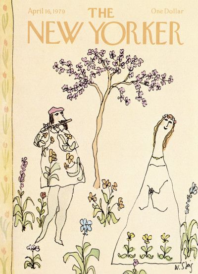 William Steig, The New Yorker Magazine, New Yorker Magazine, New Yorker Covers, April 16, Vintage Magazine, The New Yorker, New Yorker, Magazine Cover