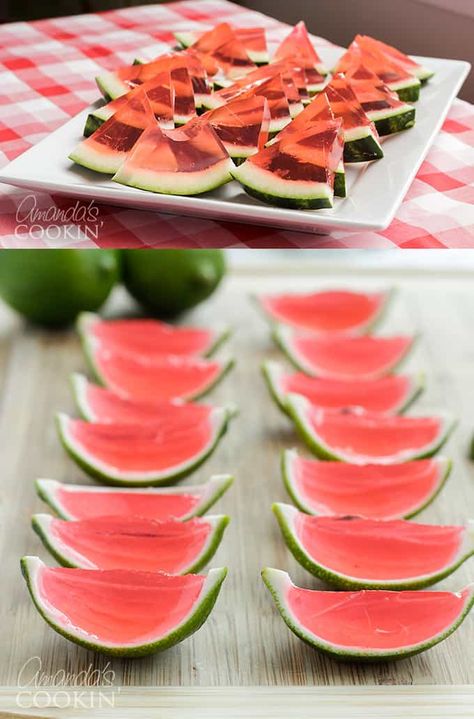 Tequila Jello Shots, Watermelon Jello Shots, Watermelon Tequila, Watermelon Jello, Best Jello Shots, Jello Pudding Shots, Pudding Shots, Jello Shot Recipes, Watermelon Rind