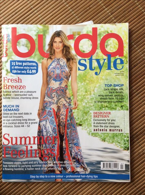 Burda Style Magazine, Handmade Pants, Sewing Shirts, Sewing Magazines, English Factory, Antonio Marras, Fashion Magazines, Style Magazine, Cooler Look