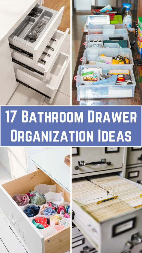 An organized drawer neatly arranged with acrylic dividers separating various items like makeup, skincare bottles, hair accessories, and grooming tools. Master Bath Drawer Organization, Bathroom Drawer Organizing, Deep Bathroom Drawer Organization, Organizing Bathroom Drawers, How To Organize Bathroom Drawers, Bathroom Drawer Organization Ideas, Calm Bathroom, Bathroom Drawer Organizer, Drawer Organization Ideas