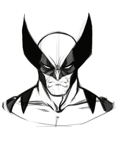 ArtStation - Wolverine, Amelia Vidal Wolverine Tattoo, Marvel Art Drawings, Xmen Art, Deadpool Art, Wolverine Comic, Wolverine Art, Man Sketch, Marvel Drawings, Wolverine Marvel