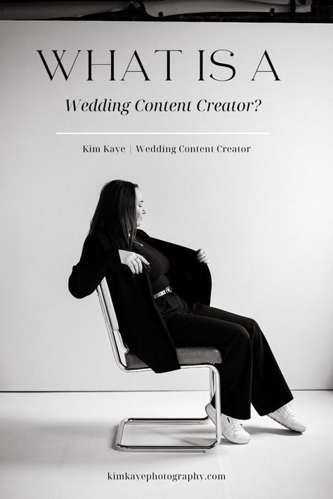 Unlike the rolls of a photographer or a videographer, which are two crucial vendors to include on your team of pros, a wedding content creator captures iPhone photos and video throughout you day. Looking for a wedding content creator? I'd love to be your BTS bestie! Head over to www.kimkayephotography.com to inquire with me! Wedding Content Creator Aesthetic, Wedding Content Creator, Wedding Content, Chicago Wedding Photography, Destination Wedding Photos, Video Creator, Social Influence, Destination Wedding Locations, New Kids On The Block