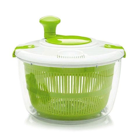 Vegetable Salad Spinner Dehydrator Washer Dryer Clean Fruits Basket Serving Bowl brand new and high quality Features: Practical and stylish, these salad spinner are perfect for ensuring your salad leaves remain crisp and delicious after washing. Stays steady on the table, allowing users to operate it with just one hand. Easy to ue, simply dry the water droplets on the fruits and vegetables by simply shaking the handles. Mainly used to dry washed sprouts, freshly washed lettuce, spinach, cabbage, Verde Lime, Dehydrated Fruit, Salad Spinner, Dried Vegetables, Salad Leaves, Vegetable Tools, Dehydrator Recipes, Fruits Basket, Vegetable Salad