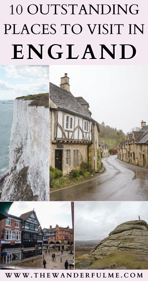 Top 10 Places To Visit In England, 10 Day Itinerary England, Best Places To Visit In Uk, England Day Trips, Uk Best Places To Visit, Best Places To Go In England, England On A Budget, England Things To Do, 4 Days In England