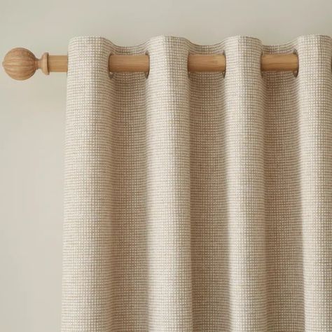 Tan Curtains, Scandinavian Curtains, Curtains Dunelm, Natural Curtains, Neutral Curtains, Cream Curtains, Plain Curtains, The Curtains, Eyelet Curtains