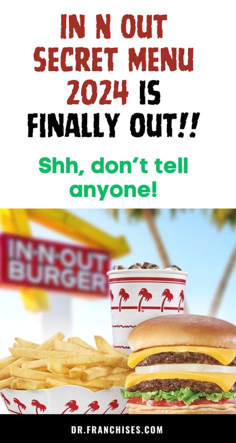 If you have been completely oblivious to the fact that In-n-Out has a massive secret menu that is filled with lip-smacking items, then you have no idea what you are missing out on! Head to our blog now to find out the list of In-N-Out's secret menu with prices. In N Out Menu, Hamburger Sauce, In And Out Burger, In N Out Burger, Secret Menu Items, In-n-out Burger, In N Out, In & Out, Secret Menu