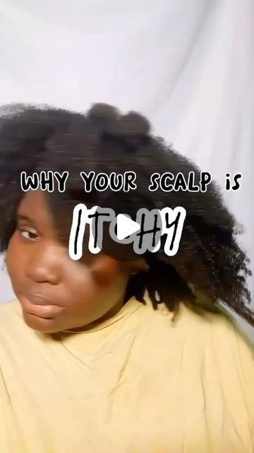 Healthy Natural Haircare on Instagram: "WHY YOUR SCALP IS ITCHY 😪 She spoke all facts!!💯  The SCALP varies, from OILY to DRY & some peoples scalp CLOGS faster than others that is why it is IMPORTANT to understand your scalp   Scalp is skin and would normally itch once in a while, but when it becomes intense, with flakes & sours you will need to find a solution cause delays can worsen it.  If you need products that can help relive your Itchy scalp send a DM.  . . . . . . .  . .  .  .  .  .. . . . . . .  . .  . .  .  .. . . . . . .  . .  . .  .  . . . . . . . .  . .  . .  .  . #naturalhairtips #4chairtips #Afrohairtips #healthyhairtiptuesday #scalpissues #itchyscalp #healthyhairjourney #ayuverdicherb #healthyhairjourney #naturalhairideas #naturalhairblogger #westlandbraider #detroitbraider Products For Itchy Scalp, Itchy Scalp Remedy, Afro Hair Tips, Kids Skin Care, Dry Natural Hair, Thick Natural Hair, Afro Hair Care, Afro Natural, Natural Afro Hairstyles