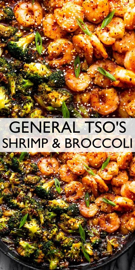 Shrimp Broccoli, Homemade Chinese Food, Shrimp And Broccoli, General Tso, Chinese Cooking Recipes, Broccoli Recipe, Shrimp Recipes For Dinner, Easy Chinese Recipes, Shrimp Recipes Easy