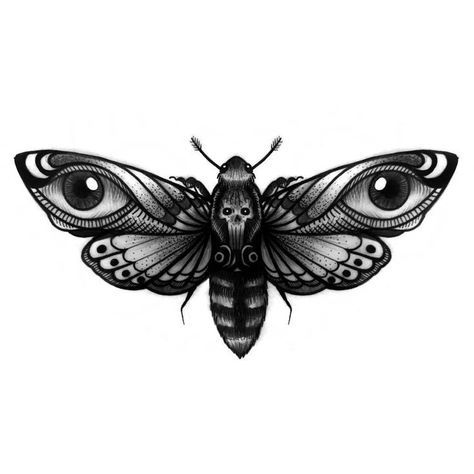 Tattoo Papillon, Tato Tradisional, Moth Tattoo Design, Insect Tattoo, Moth Tattoo, Butterfly Tattoo Designs, Bee Tattoo, Badass Tattoos, Tattoo Designs And Meanings