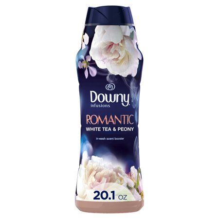 Who knew laundry could be so sensual? The delicate floral aroma of white tea and peony inspires romance wherever your clothes are with Downy Infusions Romantic In-Wash Scent Booster Beads. Safe for all fabrics and washing machines, including HE, just shake a little or a lot of these scented beads into the cap and pour directly into the drum before adding your clothes. For even more mood-awakening aromas, try Romantic Scent Fabric Softener and Fabric Softener Dryer Sheets. Size: 20.1 fl oz.  Colo Scent Booster Laundry, Downy Infusions, Laundry Scent Booster, Laundry Beads, Diy Healthy Snacks, Laundry Scent Boosters, Laundry Scents, Scent Booster, Aloe Vera For Hair