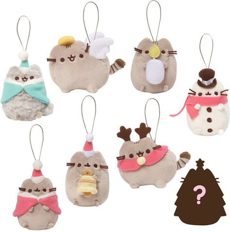 PUSHEEN CHRISTMAS TREE DECORATIONS Um yes please!!!! I need enough of these to decorate my entire tree! Imagine that, a Pusheen theme tree haha. So kawaii! Love the reindeer ornament and the little santa hats hehe. i'm so going for a Pusheen holiday theme this year! #ad #pusheen #kawaii #christmas #xmas #holidays #christmastree #ornaments Pusheen Items, Pusheen Keychain, Pusheen Unicorn, Pusheen Christmas, Pusheen Stuff, Pusheen Collection, Pusheen Plush, Pusheen The Cat, Pusheen Cute