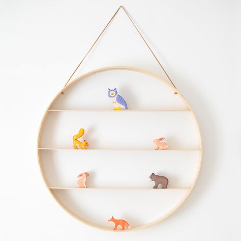 DIY Circle Wood Shelf Kids Woodworking Projects, Circle Shelf, Round Shelf, Unique Shelves, Shelving Ideas, Woodworking Projects For Kids, Wood Shelf, Minimalist Home Decor, Décor Diy