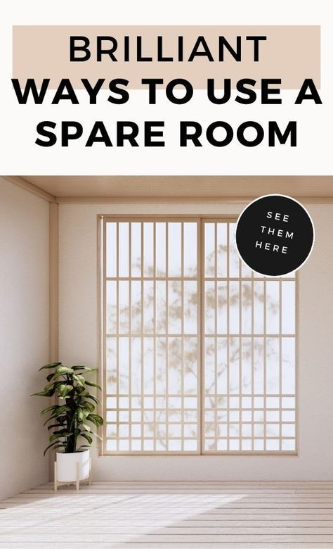 What To Do With Spare Room In House, Spare Front Room Ideas, Soare Room Ideas, Multi Use Spare Bedroom, Ideas For Spare Rooms In House, Ideas For A Spare Bedroom, What To Do With Spare Bedroom, Ideas For Spare Room Inspiration, Diy Spare Room Ideas