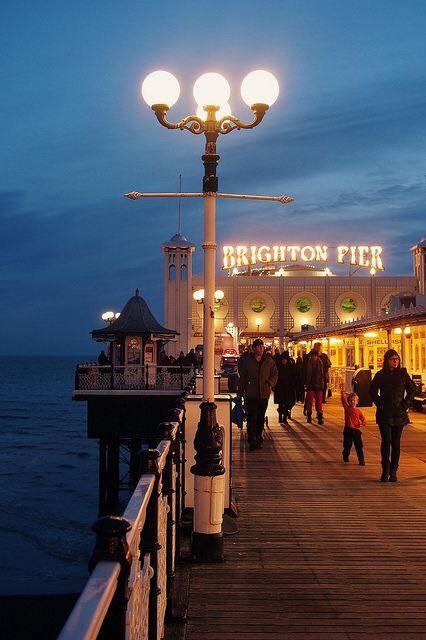 Brighton Photography, Brighton Rock, Brighton Pier, Brighton England, British Seaside, Red Photography, Brighton Uk, Brighton And Hove, Usa Art