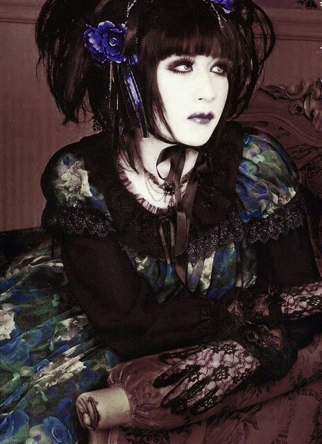 Mana Sama, Malice Mizer, Bags For Women, Designer Clothes, For Women, Flowers, Hair, Blue, Clothes