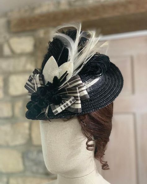 Victorian Hats Woman 1880, Victorian Bonnet, Victorian Hats Woman, Edwardian Hat, Historical Hats, New Victorian, Round Hat, Victorian Hats, Steampunk Hat