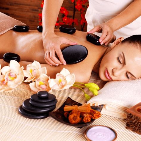 Our online Hot Stone Massage Course goes far beyond just giving you the techniques involved with hot stone massage, but gives full knowledge and training about the subject. Massage Pictures, Relax Massage, Ayurvedic Massage, Aromatherapy Recipes, Massage Center, Hot Stone Massage, Stone Massage, Hot Stones, Spa Day At Home