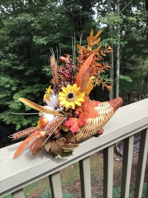 Cornucopia centerpiece