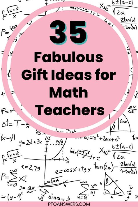 Such great gift ideas for the math teacher or professor in your life for the Christmas holiday, Teacher Appreciation Week or the end of the school year. Perfect for Elementary, Middle School, High School educators and all math lovers! Holiday Teacher Appreciation, High School Math Teacher, School Staff, Staff Appreciation, Great Gift Ideas, Teacher Christmas, Teacher Appreciation Week, Math Teacher, Appreciation Gifts