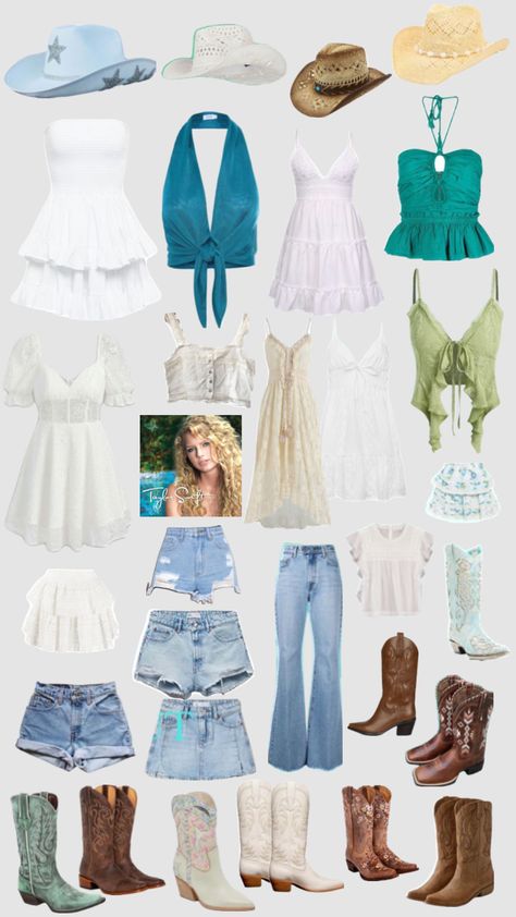 Debut themed outfits #outfitideas #debuttaylorswift #erastouroutfits Taylor Swift Debut Album, Taylor Swift Costume, Debut Dresses, Taylor Outfits, Taylor Swift Party, Taylor Swift Birthday, Taylor Swift Tour Outfits, Theme Dress, Taylor Swift Outfits