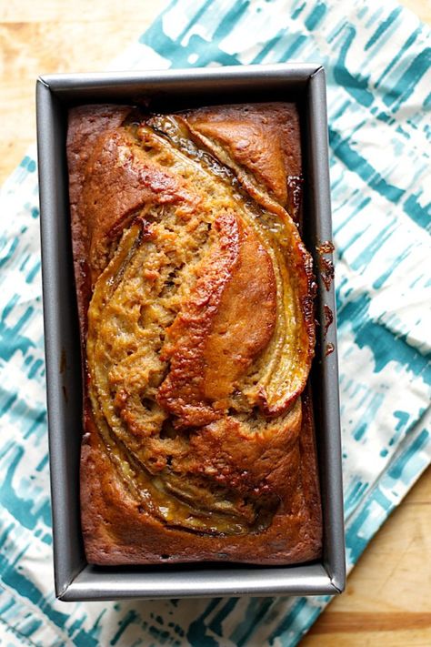 Brown Butter Banana Bread, Butter Banana Bread, A Loaf Of Bread, Loaf Of Bread, Banana Bread Recipe, Cinnamon Banana, Banana Recipes, Banana Bread Recipes, Brown Butter