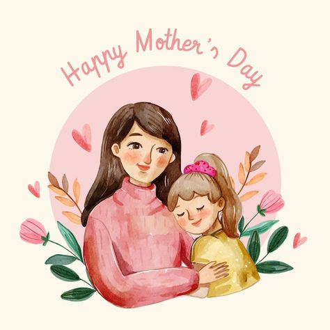 Mothers Day Cartoon, Mothers Day Drawings, Mother's Day Banner, Happy Mothers Day Images, Mothers Day Images, Mothers Day Pictures, Mother Day Wishes, Happy Mother's Day Card, Mom Cards