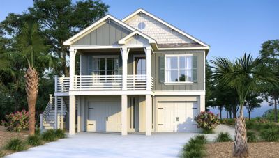 Beach House Plans from Coastal Home Plans River Homes, Beach Cottage House Plans, Stilt House Plans, Elevated House Plans, Coastal Home Plans, Beach Cottage Design, Coastal Homes Plans, Vacation House Plans, House Plans Ideas