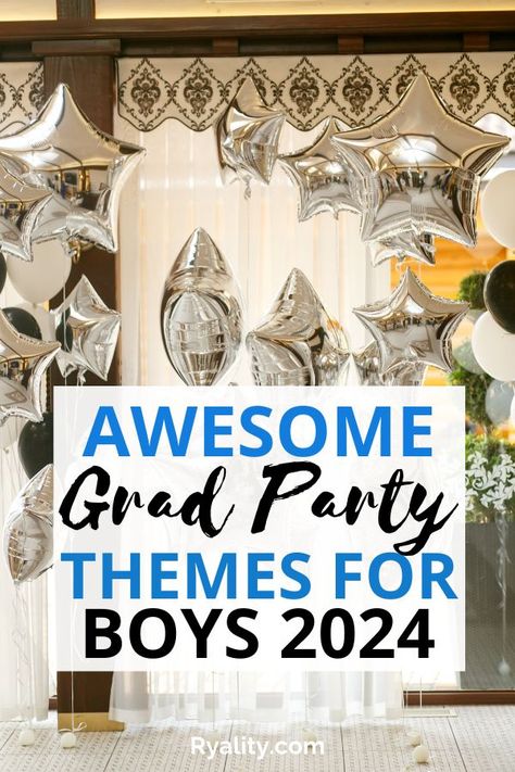 these high school graduation party themes for boys are actually so genius, I love the "cheese the day" idea, my son and his friends will love it Graduation Party Themes For Boys, High School Graduation Themes, Graduation Party Theme Ideas, Cheap Graduation Party Ideas, Guys Graduation Party, High School Graduation Party Themes, Boys High School Graduation Party, Boys Graduation Party, Grad Party Theme