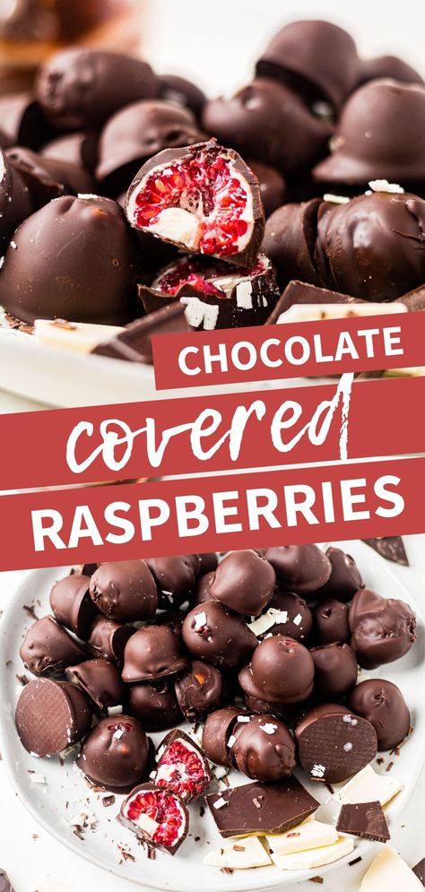 Chocolate Berry Bites, Copycat Tru Fru, Chocolate Covered Raspberries Recipe, Chocolate Dipped Raspberries, Frozen Chocolate Raspberries, Tru Fru Strawberries Recipe, Chocolate Raspberry Bites, Tru Fruit Recipe, How To Make Tru Fru At Home