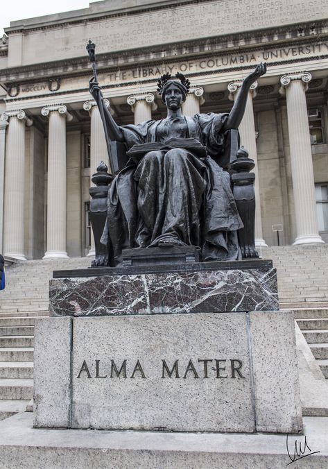 Alma Mater at Columbia University Columbia University Acceptance Letter, University Of Columbia, Columbia Aesthetic, Columbia University Aesthetic, Columbia Uni, Columbia Law School, Columbia Law, Law University, University Students Life