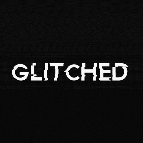 Glitched Font on Behance Glitch Font, Glitch Text, Text Logo Design, Furniture Logo, Typography Layout, Graphic Design Trends, Glitch Art, Retro Font, Text Logo