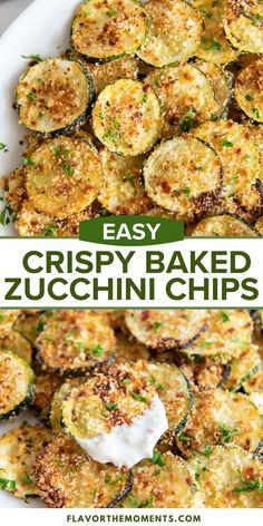 Baked Zucchini Chips, Vegetable Side Dishes Healthy, Zucchini Chips Baked, Baked Zucchini, Zucchini Chips, Skincare Order, Resep Diet, Makanan Diet, Health Dinner Recipes