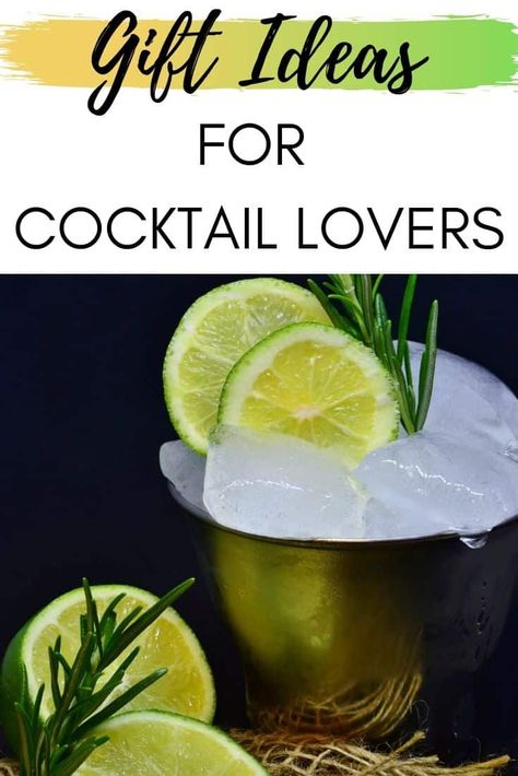 Best Gifts for Cocktail Lovers - A collection of awesome Cocktail Gift Ideas for cocktail fan in your life #cocktails #drinks #giftguide Drinking Gifts For Women, Cocktail Gift Ideas, Make Your Own Gin, Gifts For Older Women, Drink Gifts, Im Sorry Gifts, Love Knot Bracelet, Cocktail Recipes Whiskey, Knot Bracelets