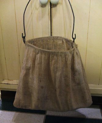 Diy Clothespin Bag, Primitive Bag, Clothespin Holder, Pin Bag, Clothespin Bag, Peg Bag, Vintage Laundry, Feed Bags, Bag Pattern Free