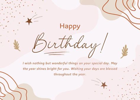 pink happy birthday Thanksgiving For Birthday Wishes, Ucapan Happy Birthday, 17th Birthday Wishes, Happy Birthday Girlfriend, Happy Birthday My Friend, Happy Birthday Wishes Messages, Happy Birthday Bestie, Birthday Card Online, Pink Happy Birthday